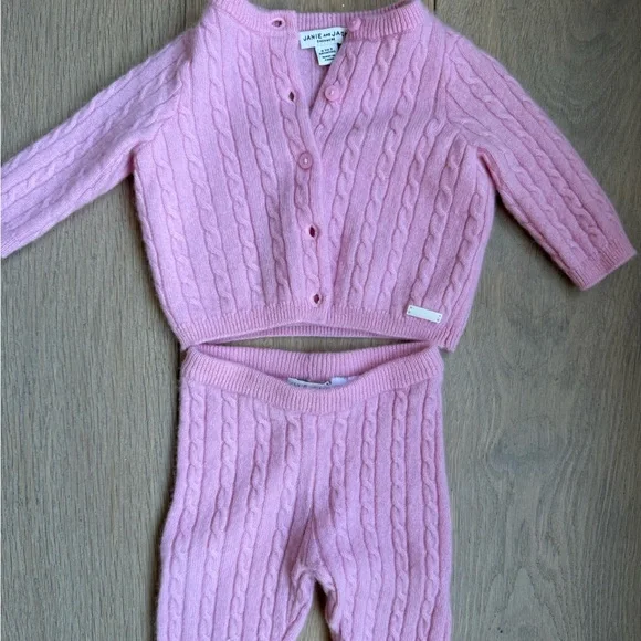 Janie and Jack Cashmere Set - Picture 1 of 3
